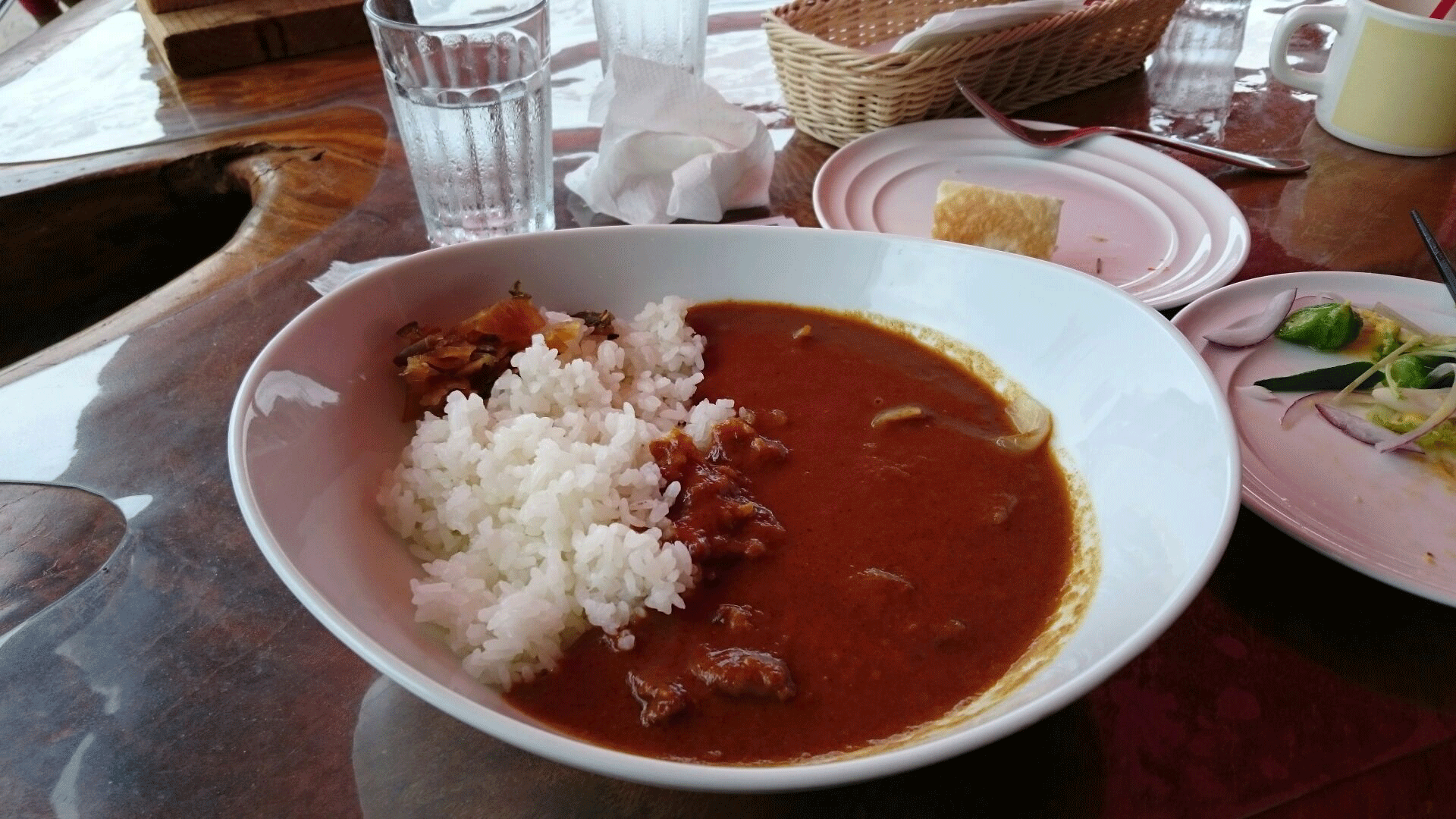 カフェ・スコーラのランチカレー