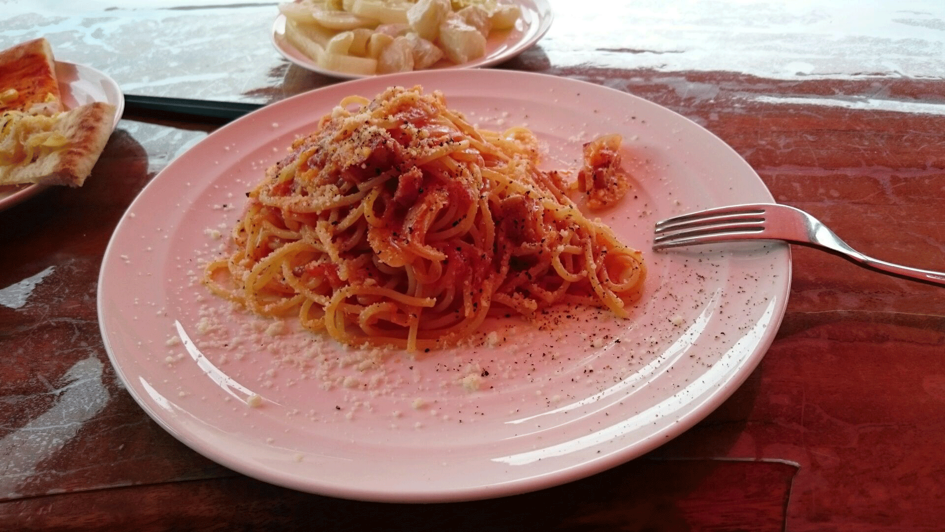 カフェ・スコーラのランチパスタ